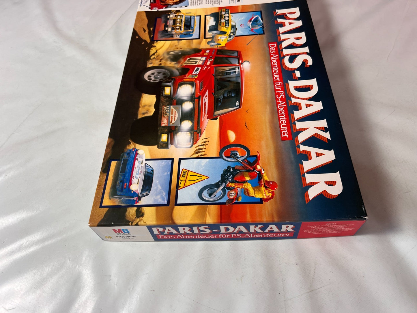 MB Spiele 1985 Paris Dakar Abenteuer PS Abenteurer Rallye  Vollständig - Ansicht 6