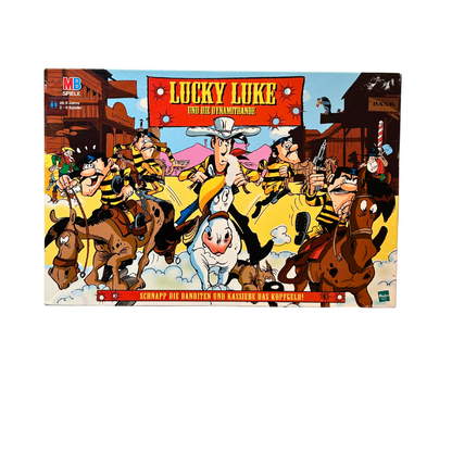 MB Spiele  Lucky Luke und die Dynamitbande 2002 Brettspiel  Vollständig - Ansicht 1