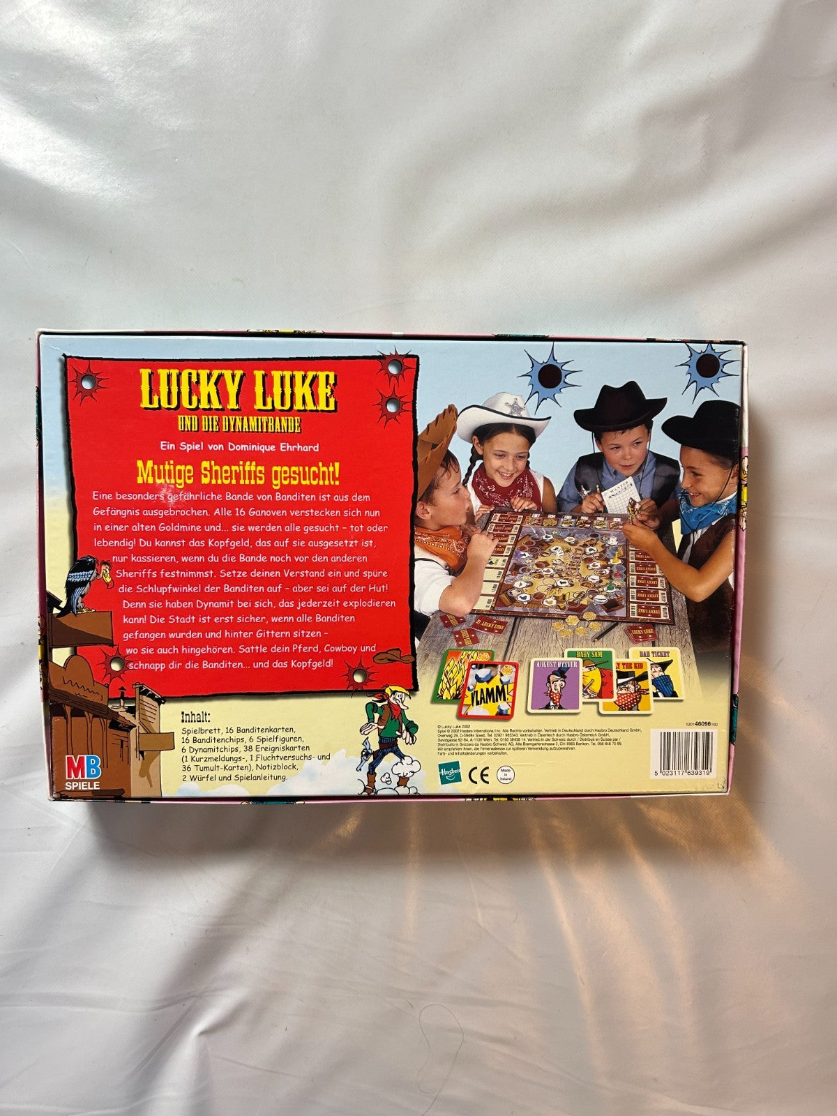 MB Spiele  Lucky Luke und die Dynamitbande 2002 Brettspiel  Vollständig - Ansicht 12