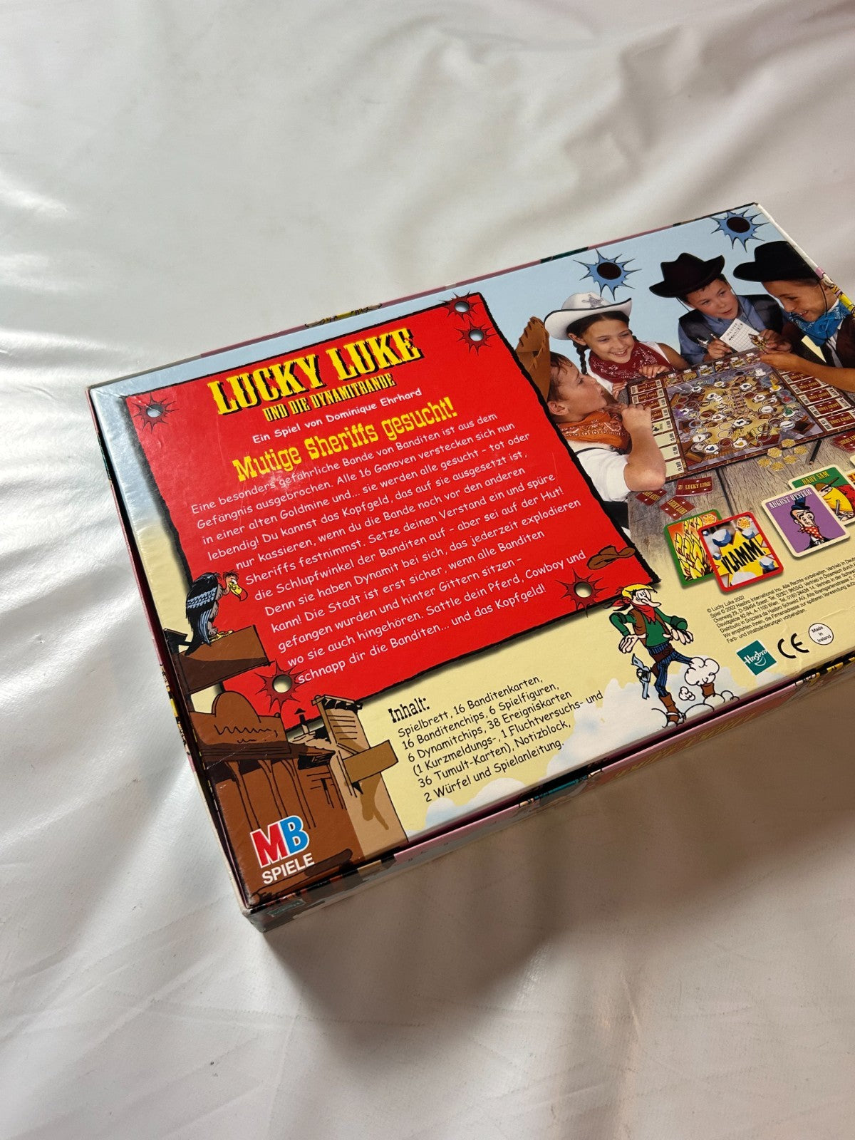 MB Spiele  Lucky Luke und die Dynamitbande 2002 Brettspiel  Vollständig - Ansicht 15