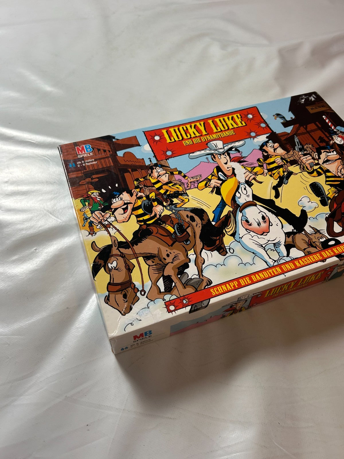 MB Spiele  Lucky Luke und die Dynamitbande 2002 Brettspiel  Vollständig - Ansicht 5
