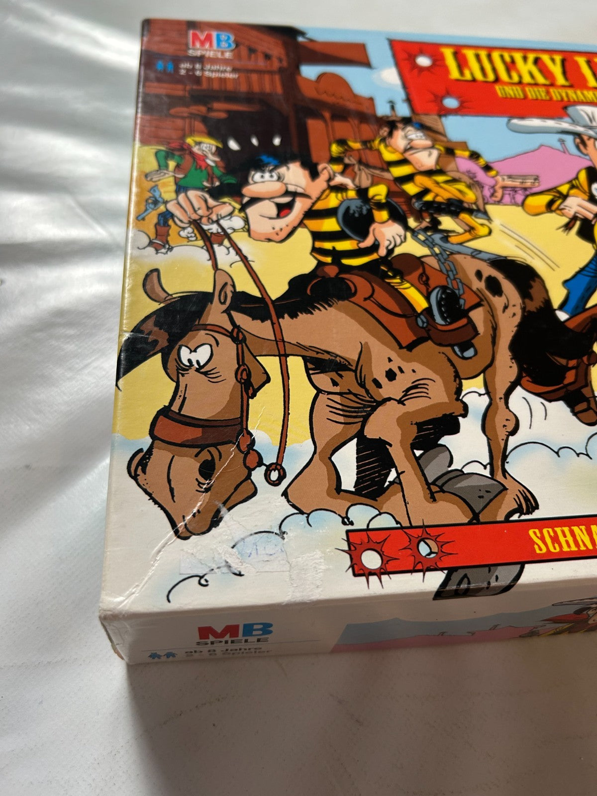 MB Spiele  Lucky Luke und die Dynamitbande 2002 Brettspiel  Vollständig - Ansicht 7