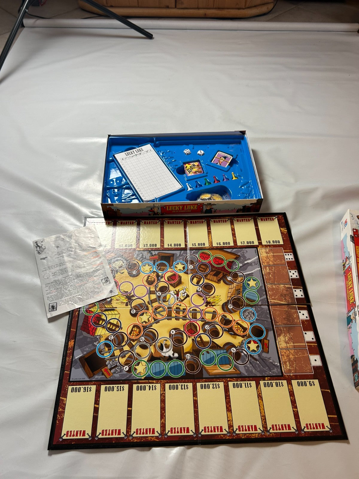 MB Spiele  Lucky Luke und die Dynamitbande 2002 Brettspiel  Vollständig - Ansicht 9
