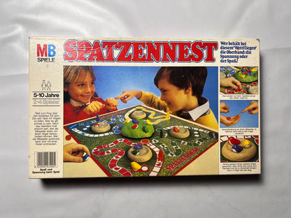 MB Spiele Spatzennest von 1984 Wer behält bei diesem Wettfliegen - Vollständig - Ansicht 4