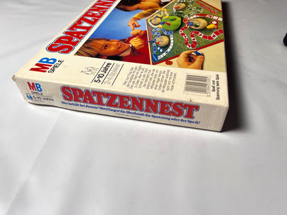 MB Spiele Spatzennest von 1984 Wer behält bei diesem Wettfliegen - Vollständig - Ansicht 5