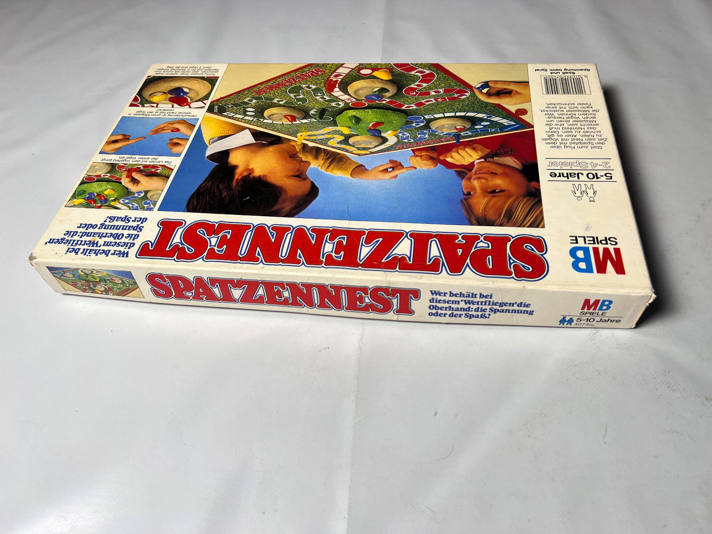 MB Spiele Spatzennest von 1984 Wer behält bei diesem Wettfliegen - Vollständig - Ansicht 6