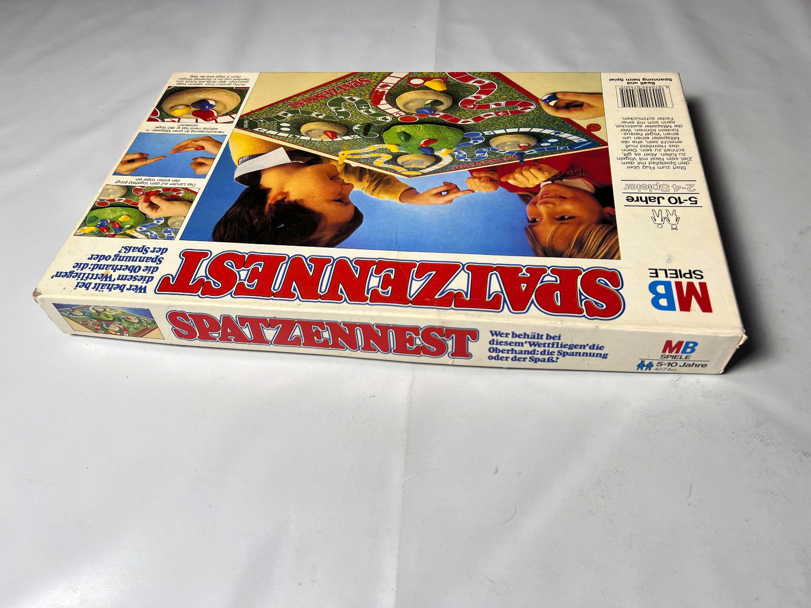 MB Spiele Spatzennest von 1984 Wer behält bei diesem Wettfliegen - Vollständig - Ansicht 6