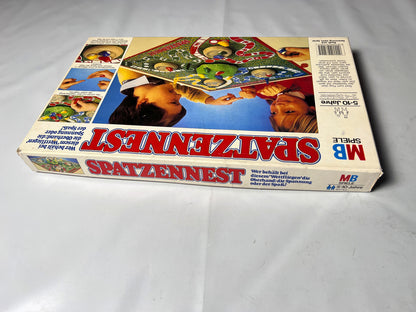 MB Spiele Spatzennest von 1984 Wer behält bei diesem Wettfliegen - Vollständig - Ansicht 6