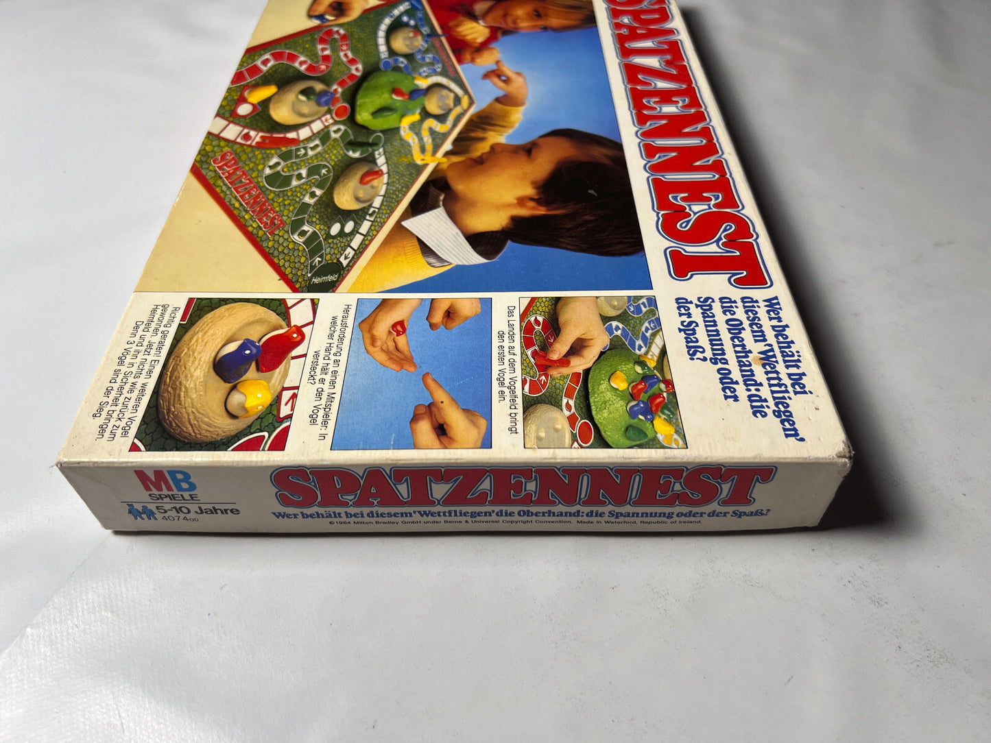 MB Spiele Spatzennest von 1984 Wer behält bei diesem Wettfliegen - Vollständig - Ansicht 7