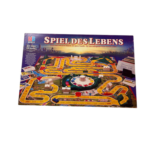 MB Spiele, Spiel des Lebens, 100 Jahre Edition, Vintage 1992, – SKU A14515 – Gesellschaftsspiel gebraucht kaufen bei Brettspielimperium
