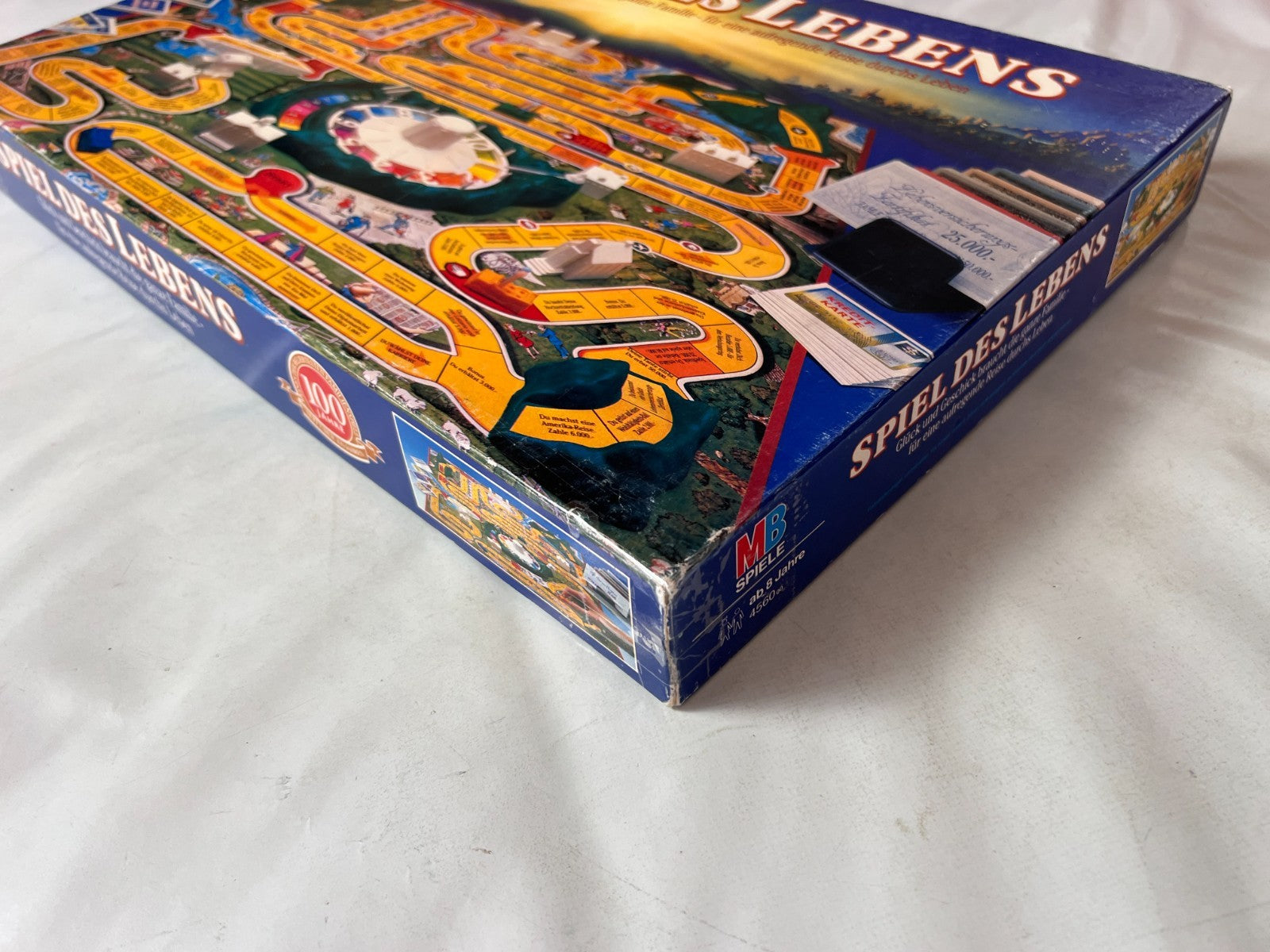 MB Spiele, Spiel des Lebens, 100 Jahre Edition, Vintage 1992, vollständig - Ansicht 10