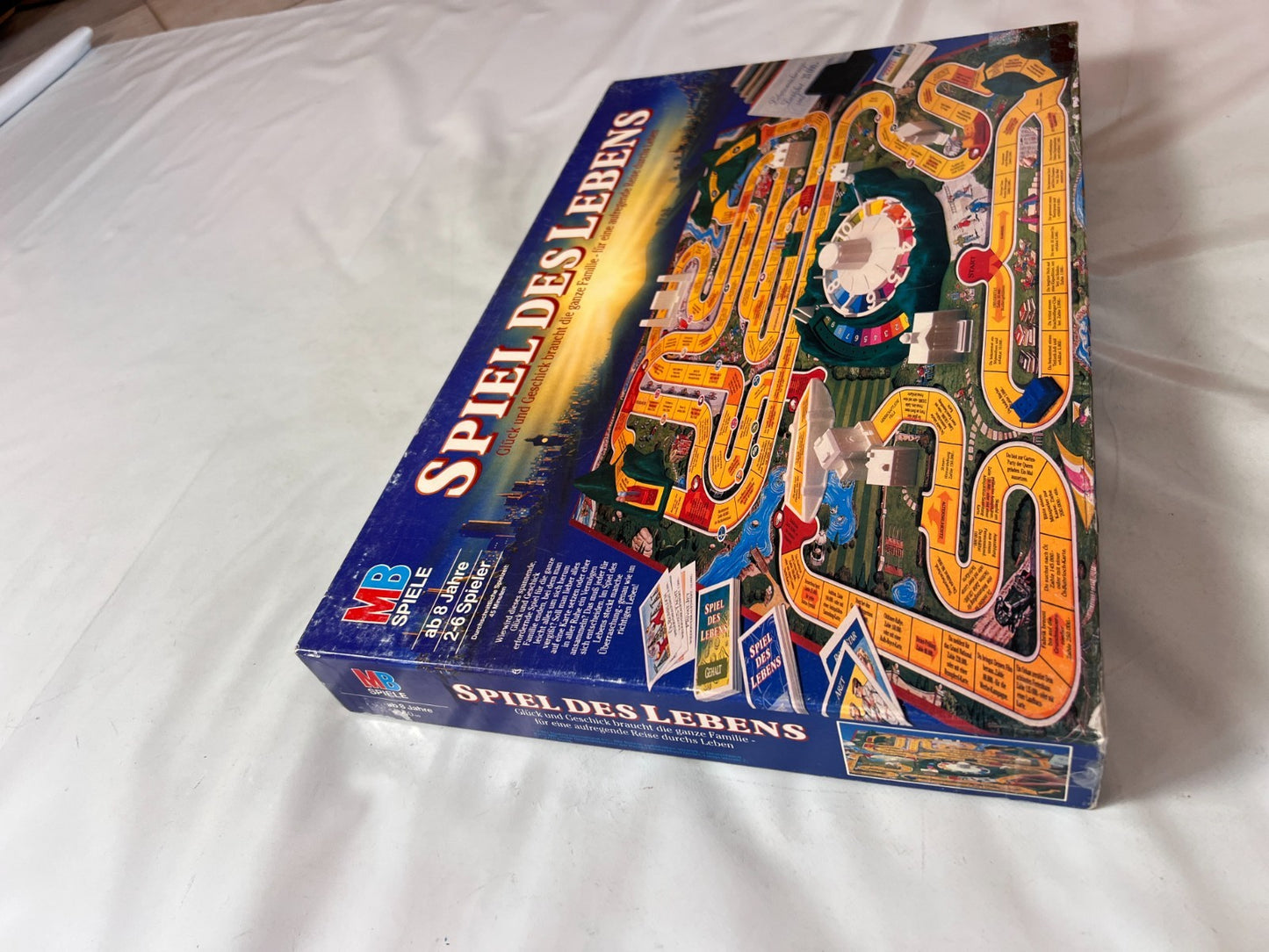MB Spiele, Spiel des Lebens, 100 Jahre Edition, Vintage 1992, vollständig - Ansicht 7
