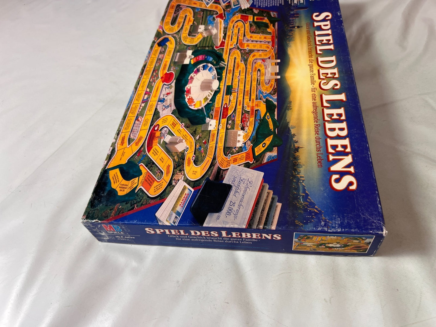 MB Spiele, Spiel des Lebens, 100 Jahre Edition, Vintage 1992, vollständig - Ansicht 9