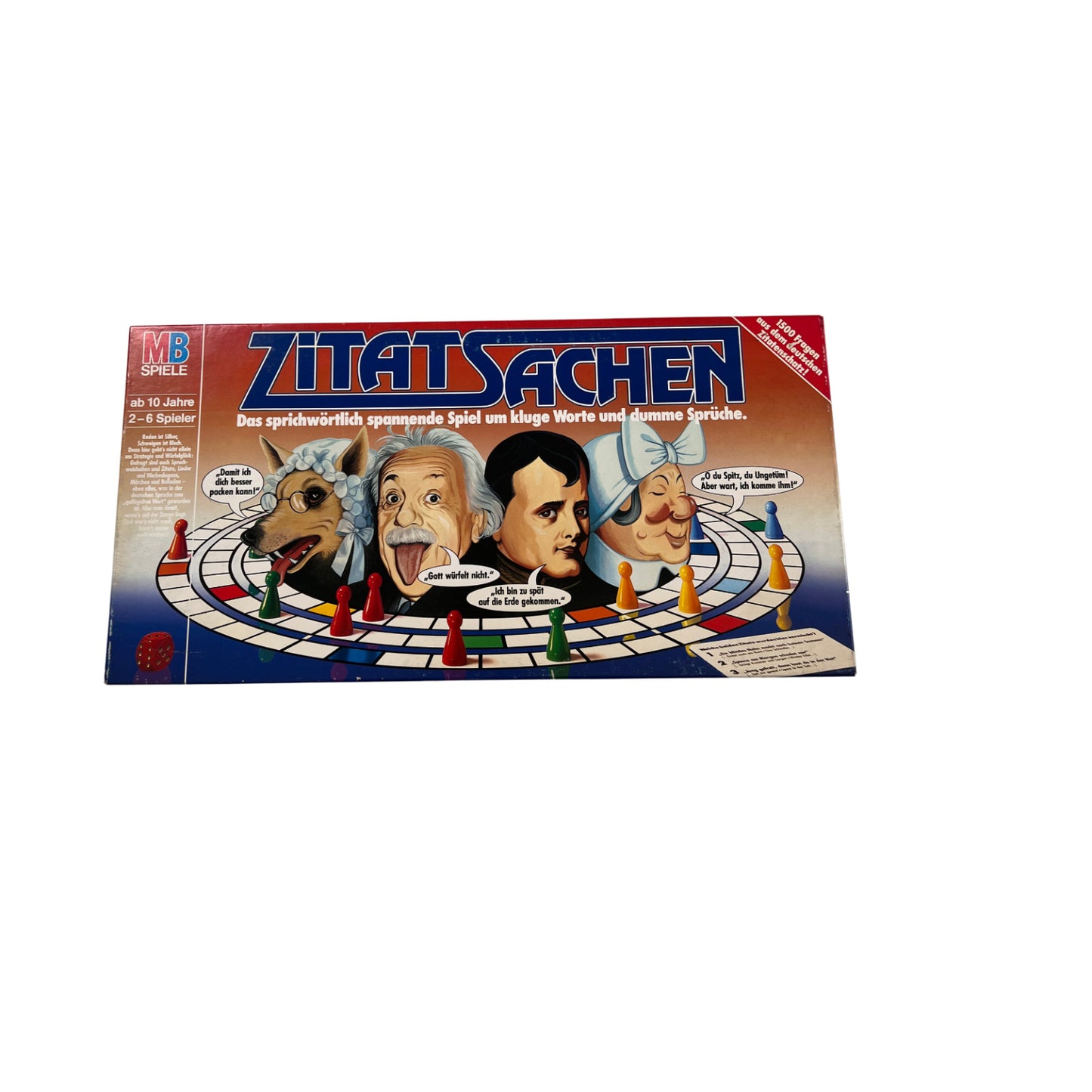MB Spiele Zitatsachen Brettspiel Familienspiel 1986 – SKU A13789 – Gesellschaftsspiel gebraucht kaufen bei Brettspielimperium