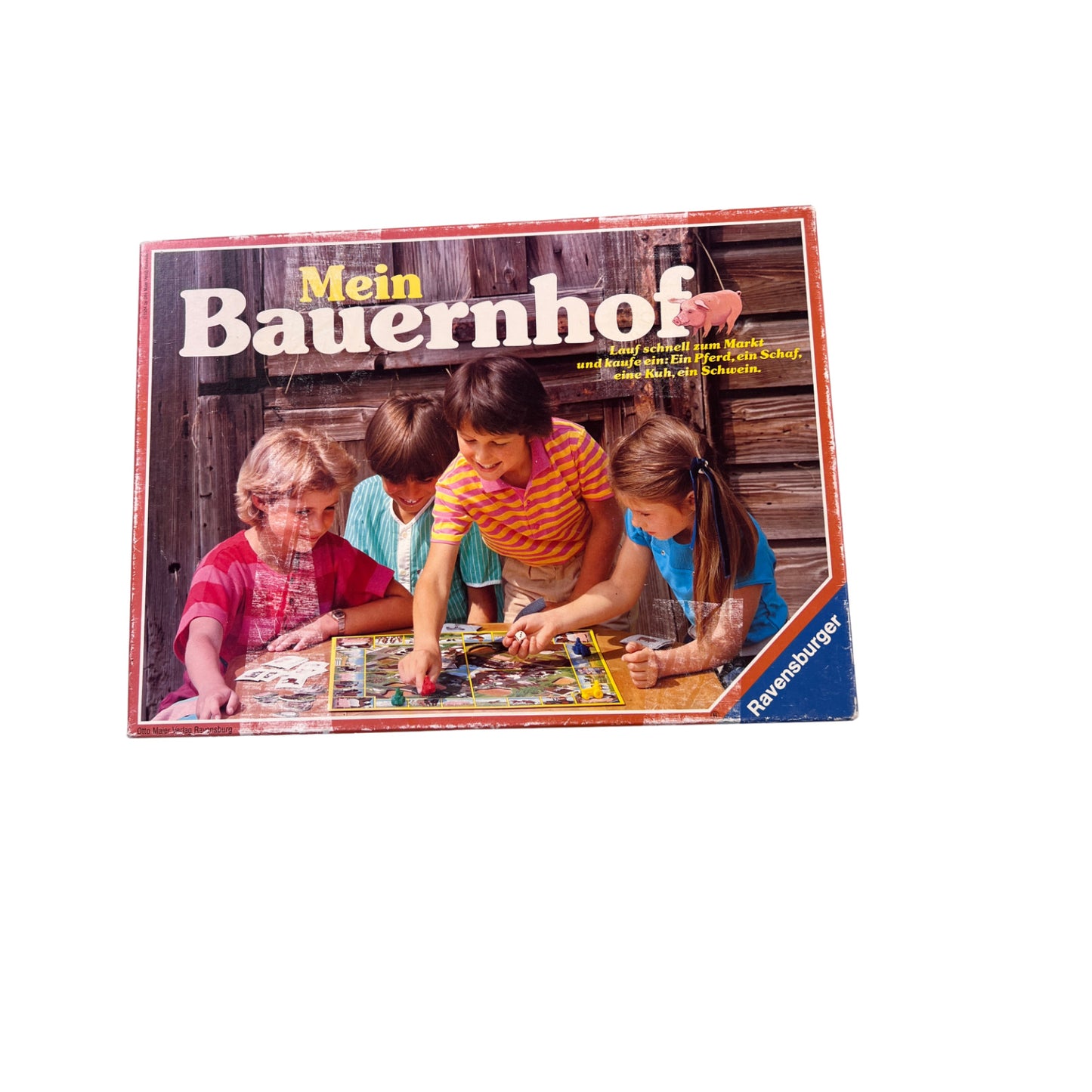 Mein Bauernhof Spiel Vintage Ravensburger 1984 Tiere – SKU A13797 – Gesellschaftsspiel gebraucht kaufen bei Brettspielimperium
