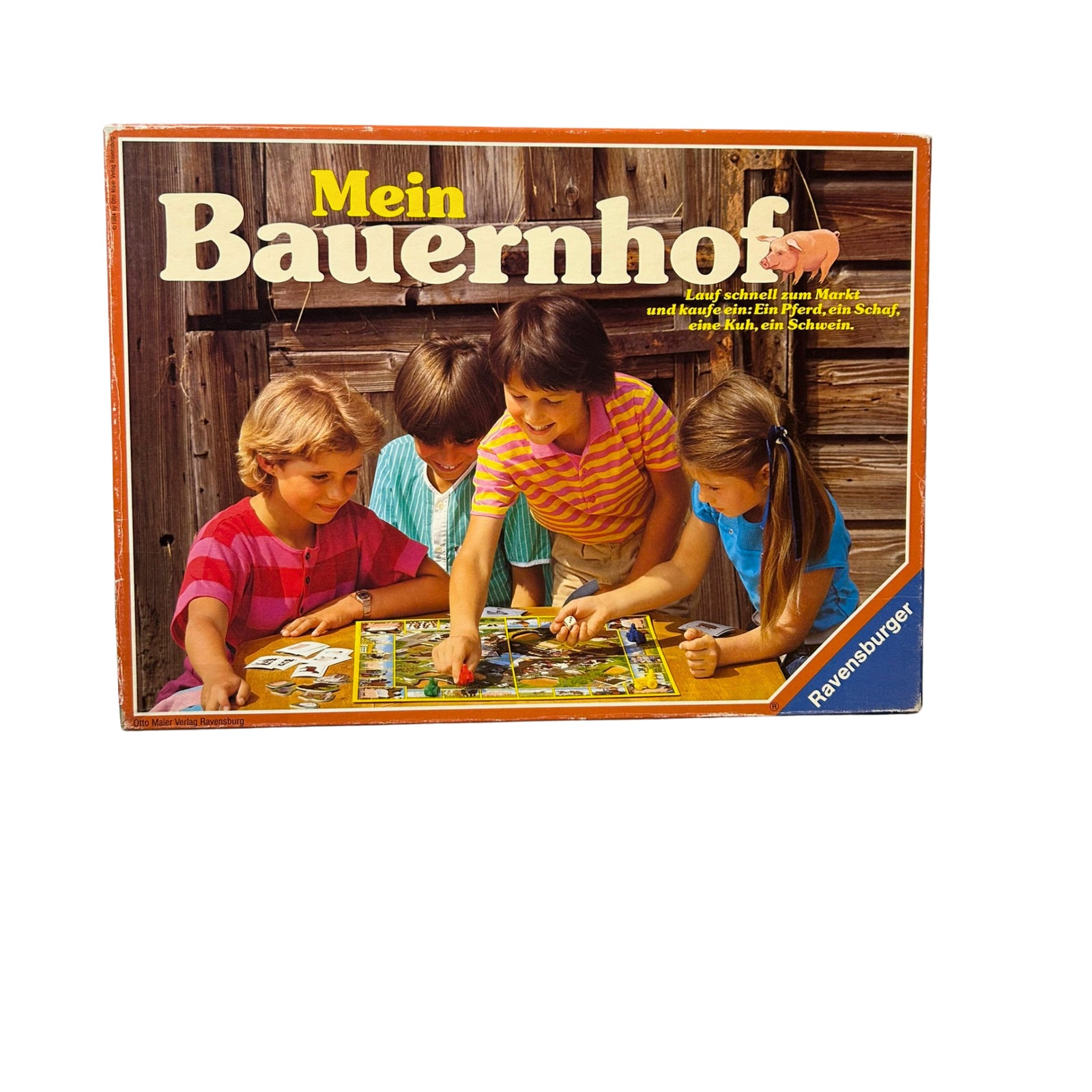 Mein Bauernhof Spiel Vintage Ravensburger 1984 Tiere – SKU A7981 – Gesellschaftsspiel gebraucht kaufen bei Brettspielimperium