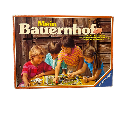 Mein Bauernhof Spiel Vintage Ravensburger 1984 Tiere – SKU A7981 – Gesellschaftsspiel gebraucht kaufen bei Brettspielimperium