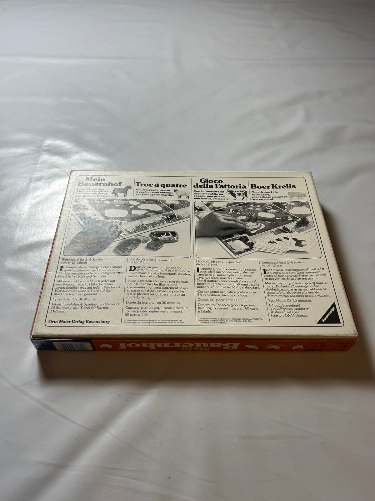 Mein Bauernhof Spiel Vintage Ravensburger 1984 Tiere - Vollständig - Ansicht 12