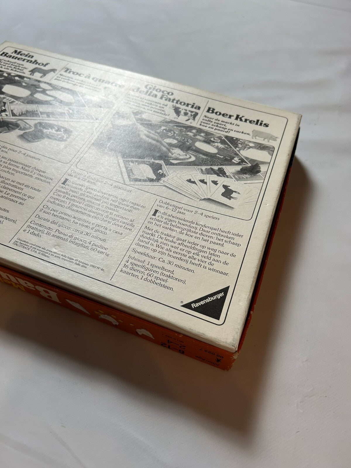 Mein Bauernhof Spiel Vintage Ravensburger 1984 Tiere - Vollständig - Ansicht 14