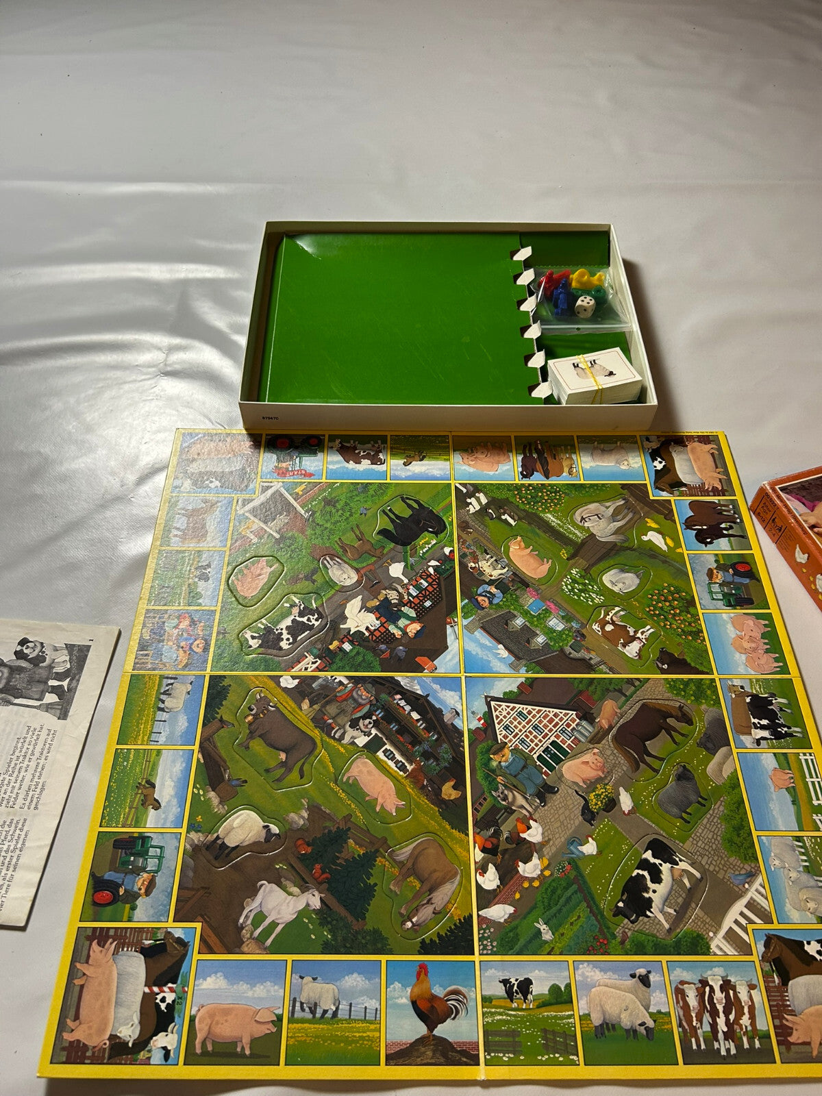 Mein Bauernhof Spiel Vintage Ravensburger 1984 Tiere - Vollständig - Ansicht 6