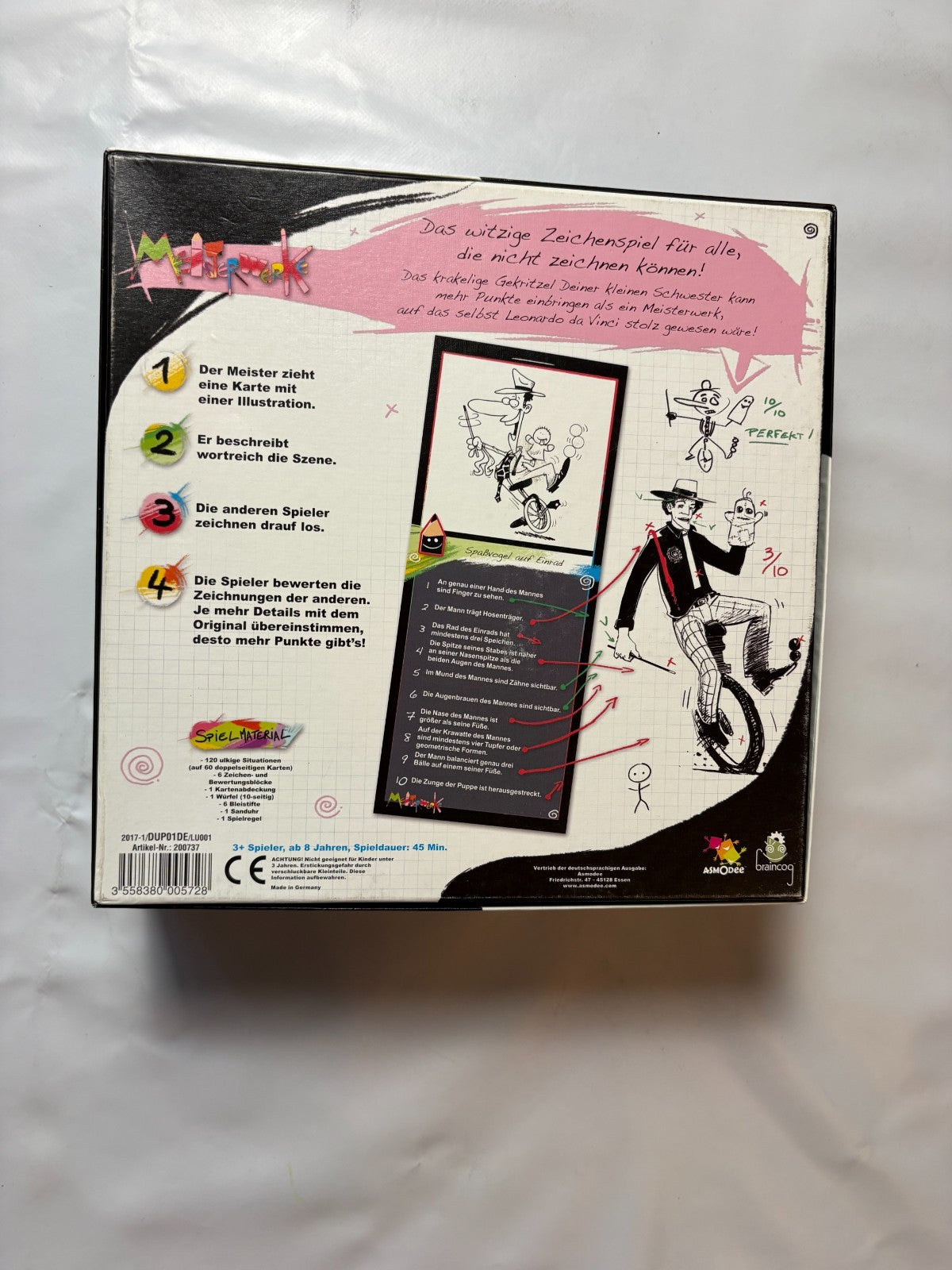 Meisterwerke Partyspiel Brettspiel  Asmodee - Vollständig - Ansicht 11