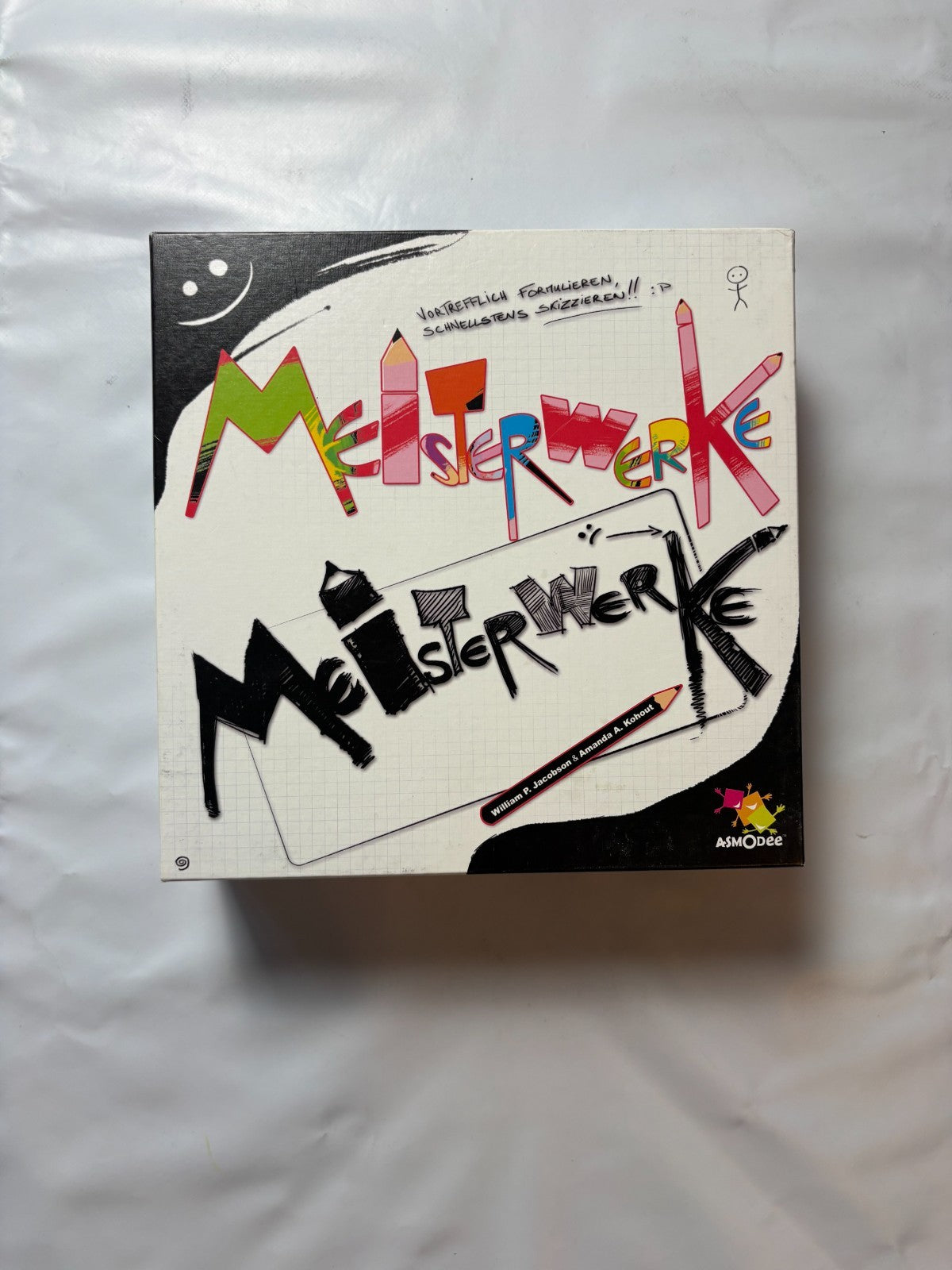Meisterwerke Partyspiel Brettspiel  Asmodee - Vollständig - Ansicht 2