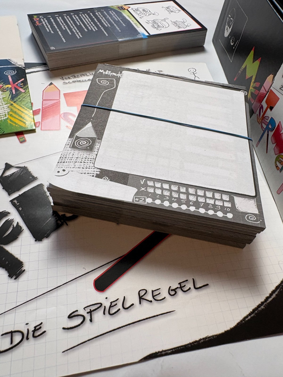 Meisterwerke Partyspiel Brettspiel  Asmodee - Vollständig - Ansicht 8