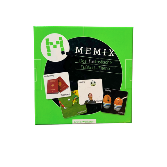 MEMIX Das funtastische FußballMemo Grafik Werkstatt  Vollständig - Ansicht 1