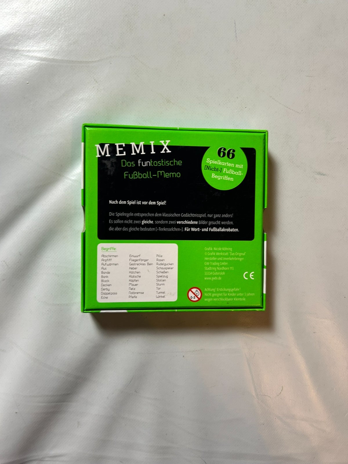 MEMIX Das funtastische FußballMemo Grafik Werkstatt  Vollständig - Ansicht 8