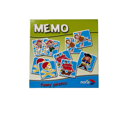 Memo  funny Pirates Noris 36 Kärtchen  Vollständig - Ansicht 1