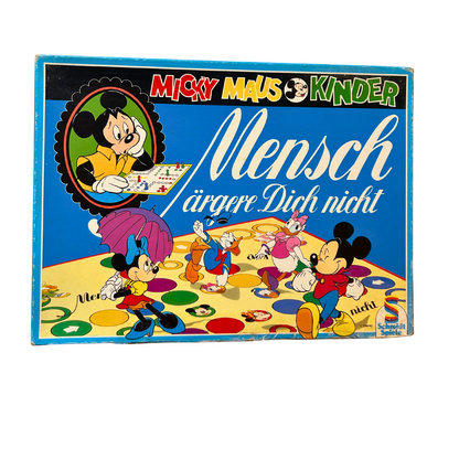 Mensch Ärgere Dich Nicht Micky Maus 1990 Kinder Schmidt Spiele  Vollständig - Ansicht 1