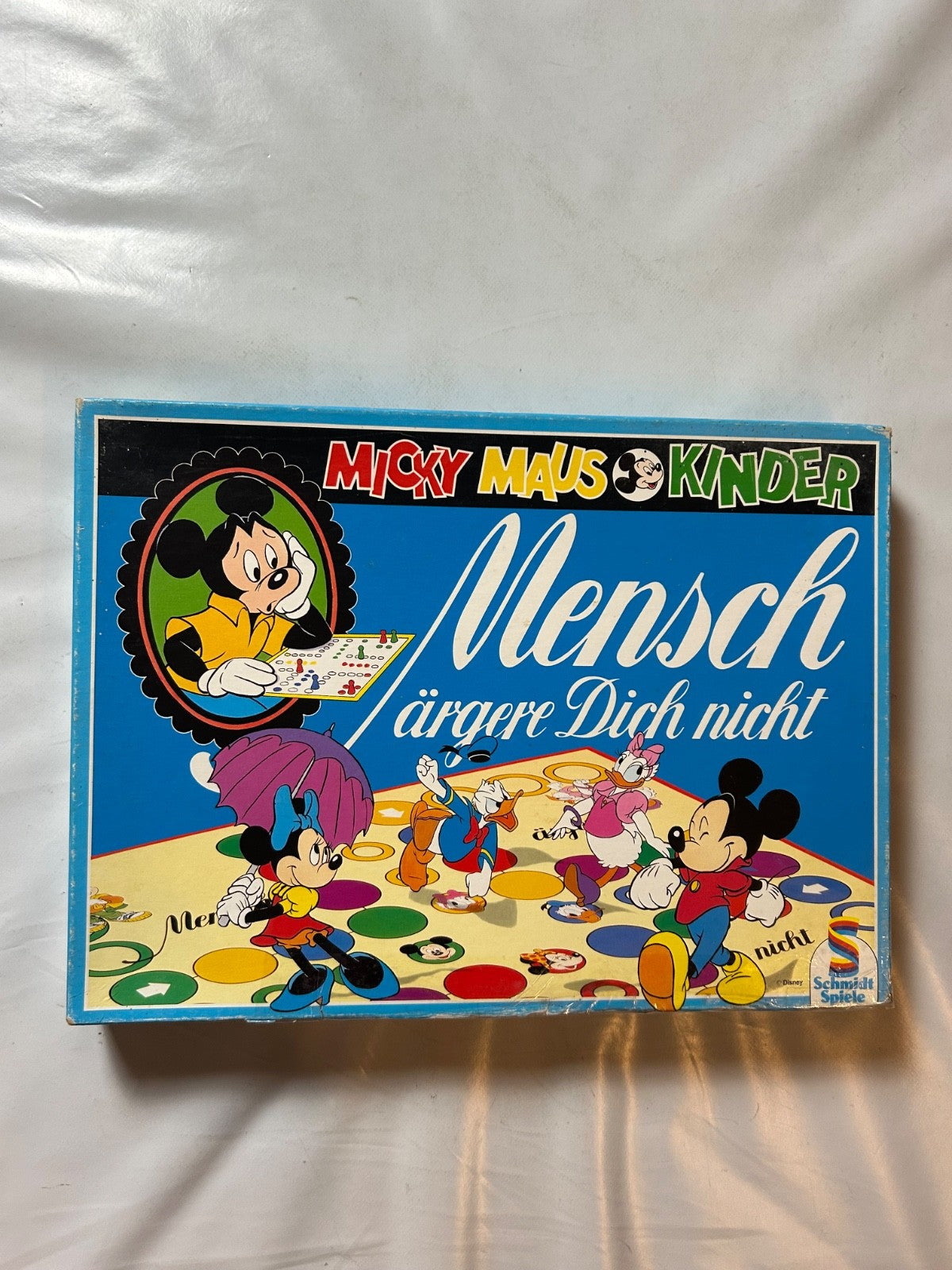 Mensch Ärgere Dich Nicht Micky Maus 1990 Kinder Schmidt Spiele  Vollständig - Ansicht 2