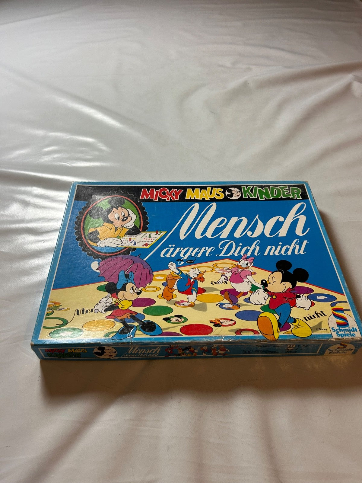 Mensch Ärgere Dich Nicht Micky Maus 1990 Kinder Schmidt Spiele  Vollständig - Ansicht 3