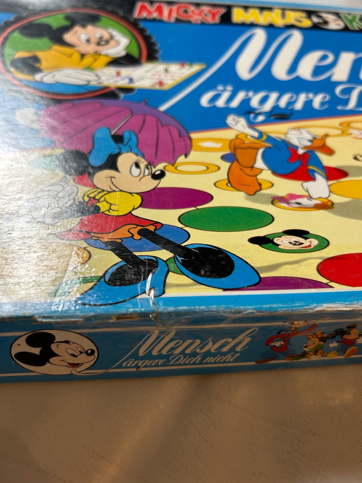 Mensch Ärgere Dich Nicht Micky Maus 1990 Kinder Schmidt Spiele  Vollständig - Ansicht 6