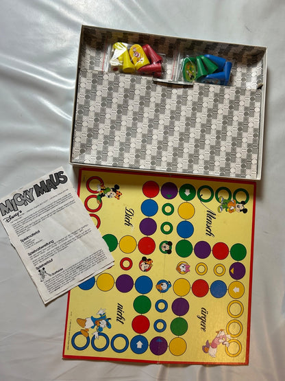 Mensch Ärgere Dich Nicht Micky Maus 1990 Kinder Schmidt Spiele  Vollständig - Ansicht 7