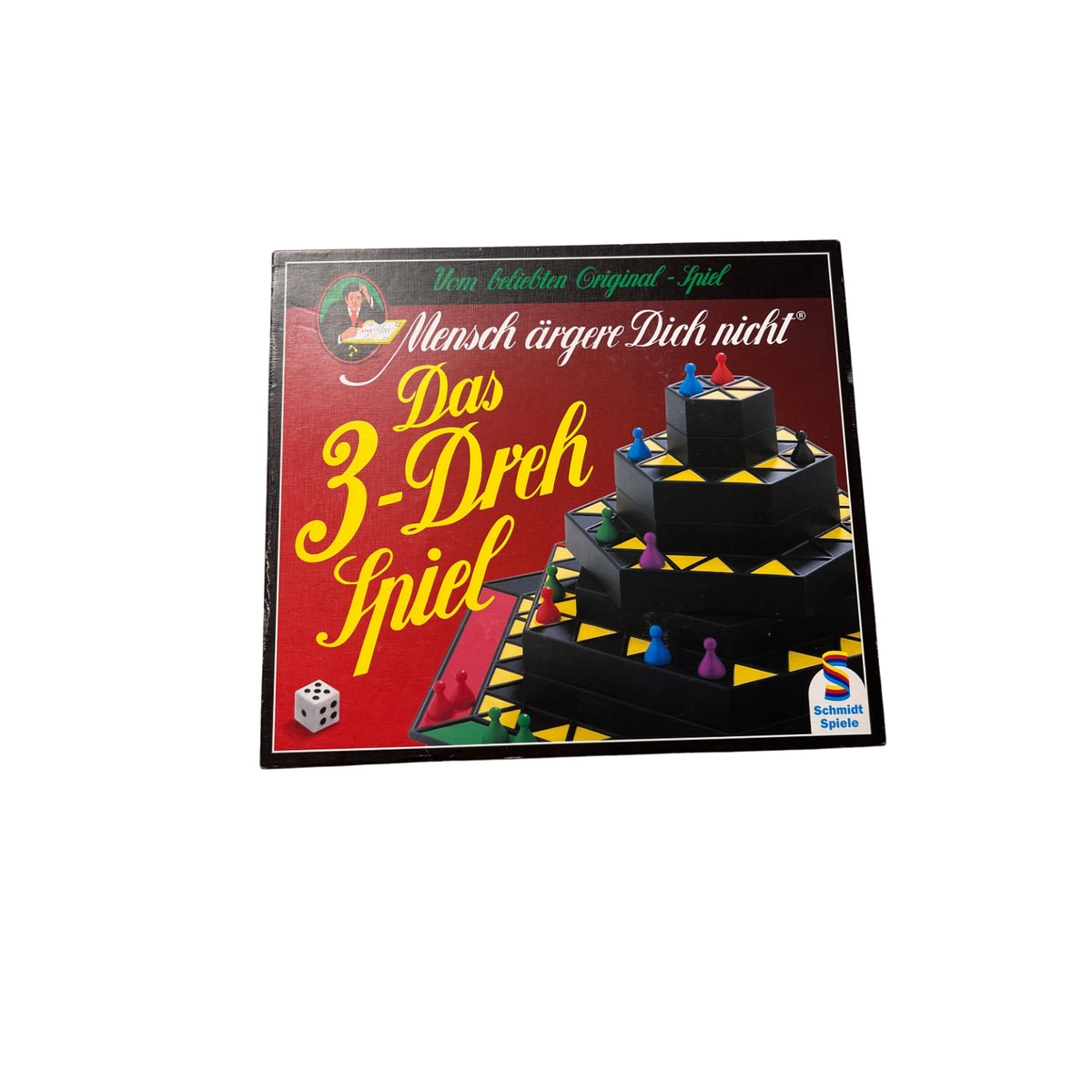 Mensch ärgere Dich nicht Das 3 Dreh Spiel Schmidt spiele – SKU A13595 – Gesellschaftsspiel gebraucht kaufen bei Brettspielimperium