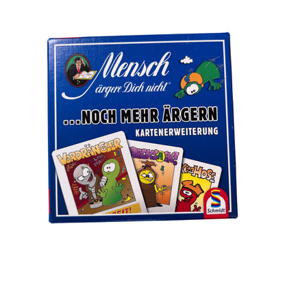 Mensch ärgere Dich nicht Kartenerweiterung Blau Schmidt – SKU A14532 – Kartenspiel gebraucht kaufen bei Brettspielimperium