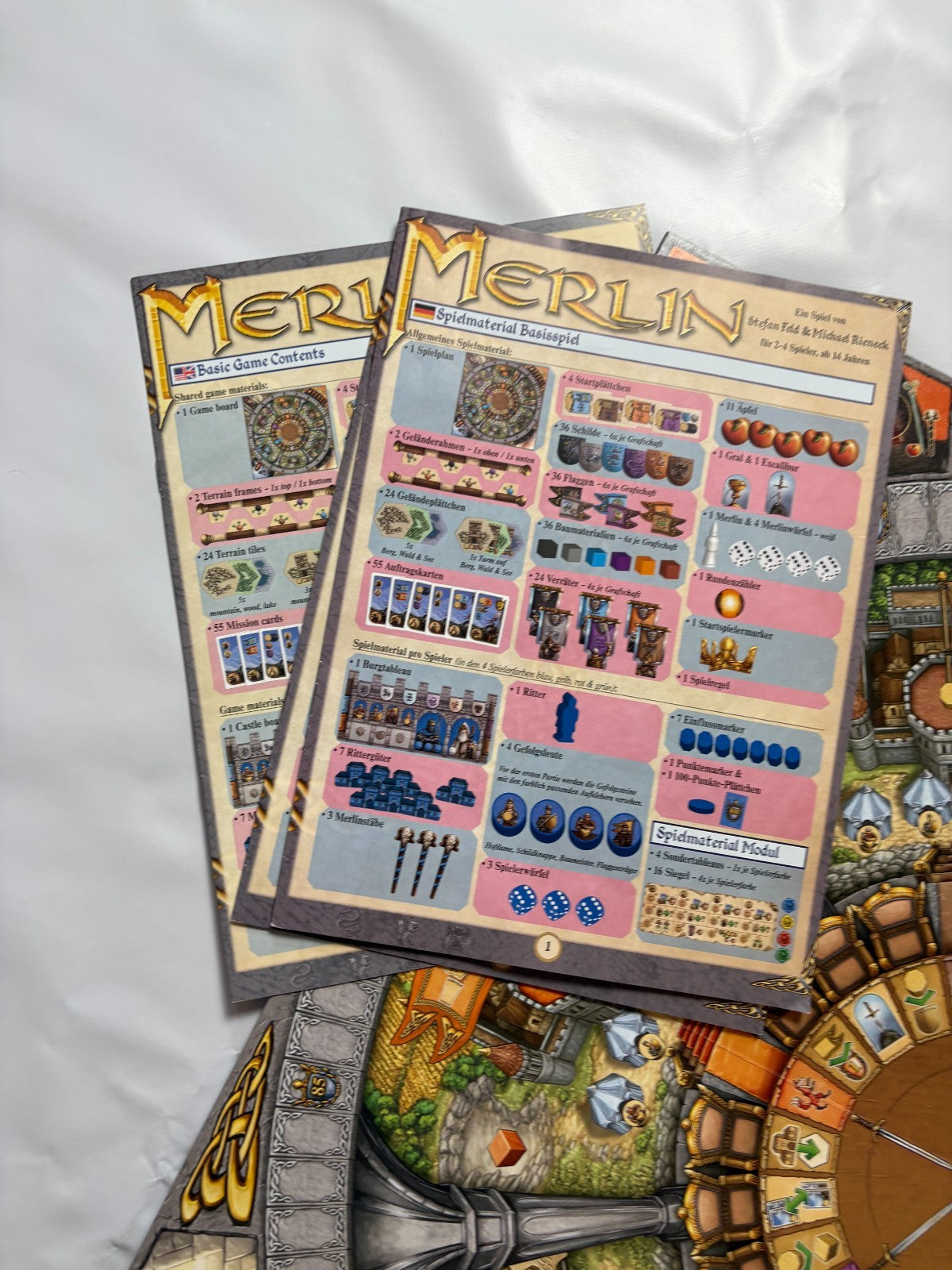 Merlin Queen Games 2017 Brettspiel - Vollständig - Ansicht 7