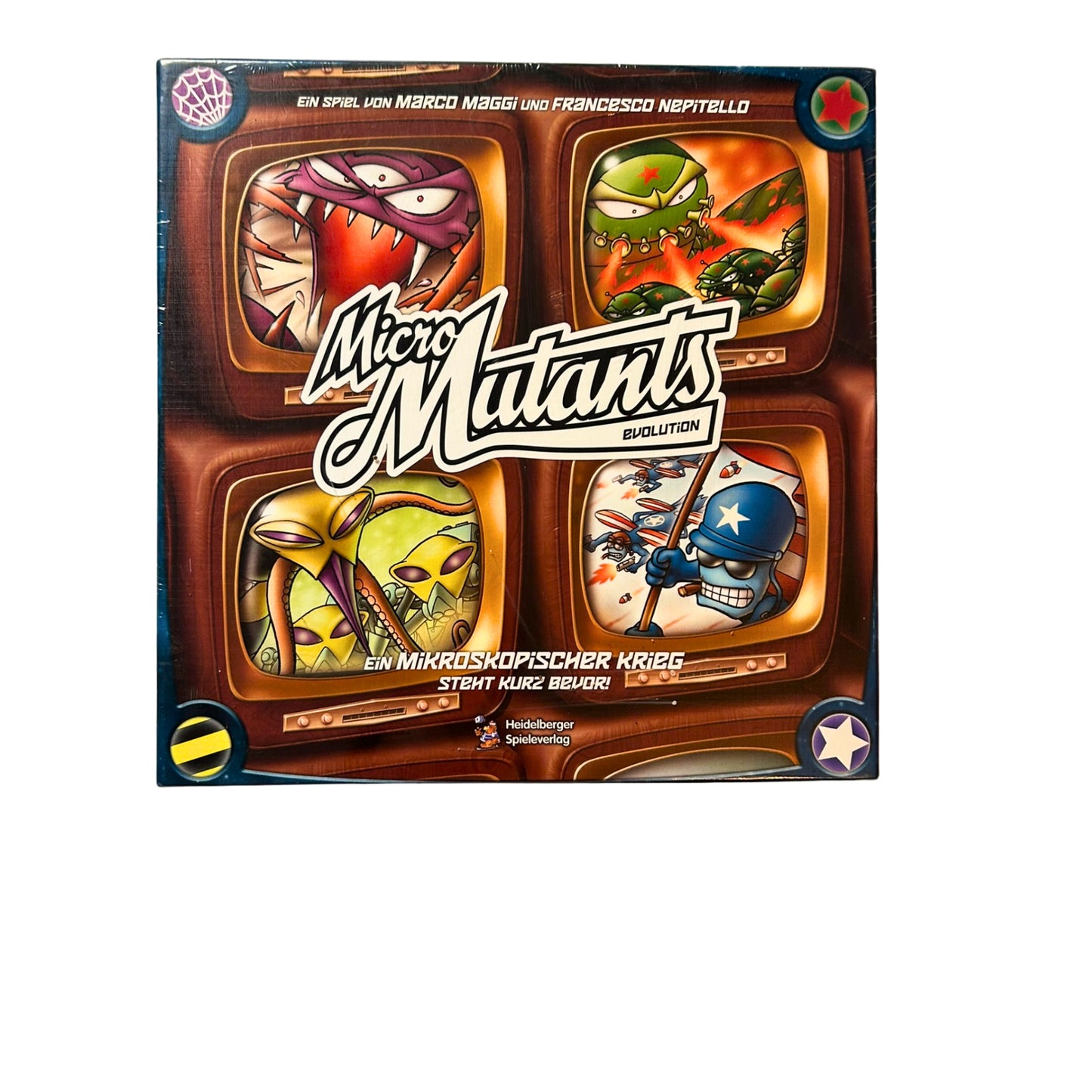 Micro Mutants Evolution Deutsch Heidelberger Spiele – SKU W10040 – Gesellschaftsspiel neu kaufen bei Brettspielimperium