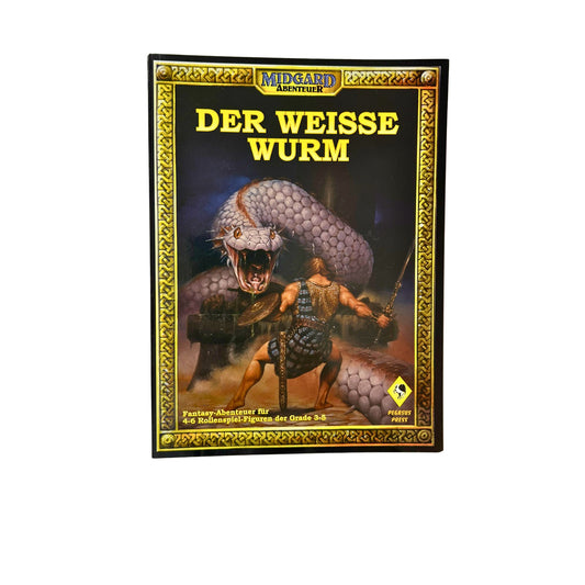 Midgard - Der Weisse Wurm - Heft – SKU A7700 – Rollenspiel-Buch gebraucht kaufen bei Brettspielimperium