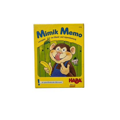 Mimik-Memo - das Kartenspiel - Haba – SKU A10392 – Kartenspiel gebraucht kaufen bei Brettspielimperium