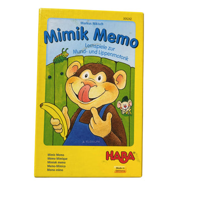Mimik-Memo - das Kartenspiel - Haba – SKU A10746 – Kartenspiel gebraucht kaufen bei Brettspielimperium