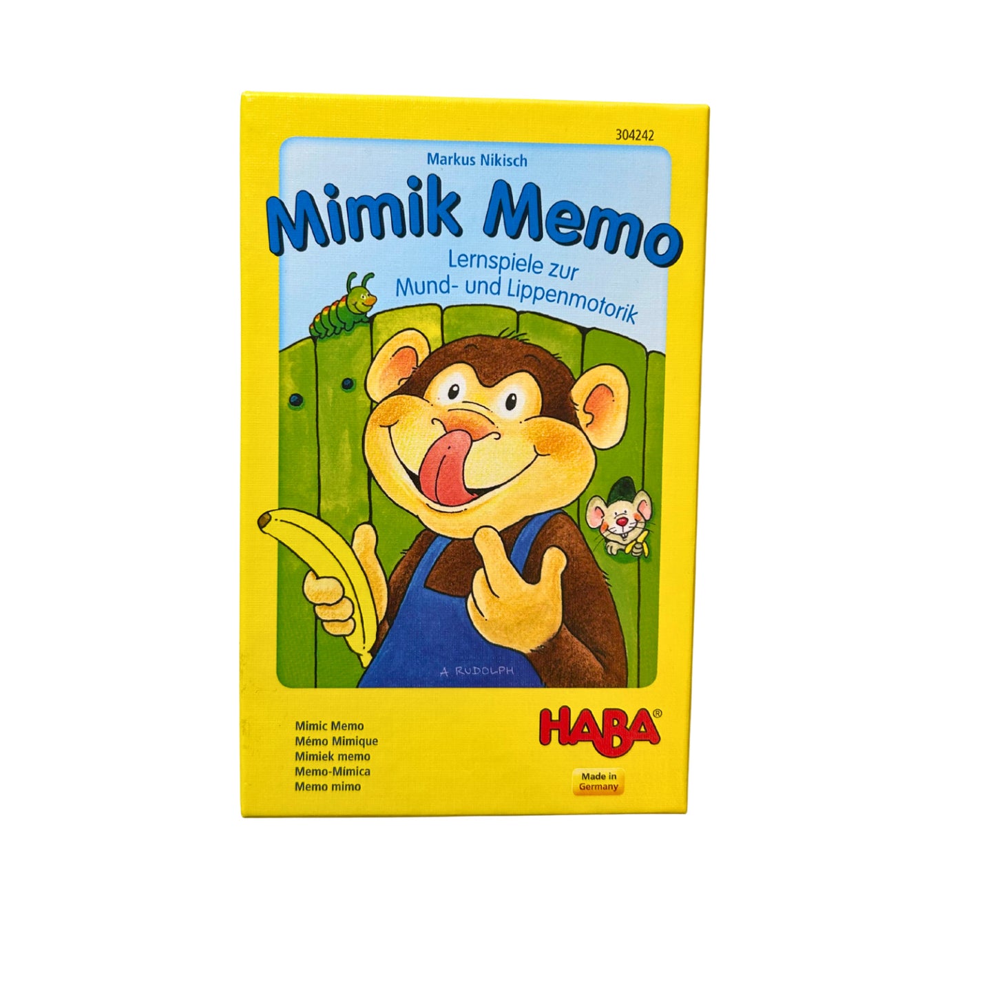 Mimik-Memo - das Kartenspiel - Haba – SKU A10876 – Kartenspiel gebraucht kaufen bei Brettspielimperium