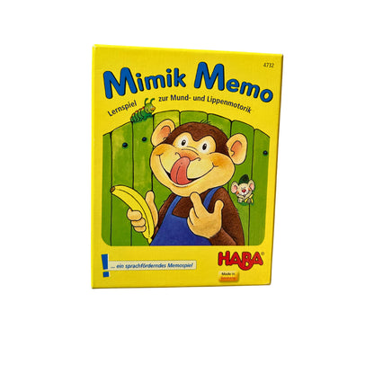 Mimik-Memo - das Kartenspiel - Haba – SKU A10990 – Kartenspiel gebraucht kaufen bei Brettspielimperium