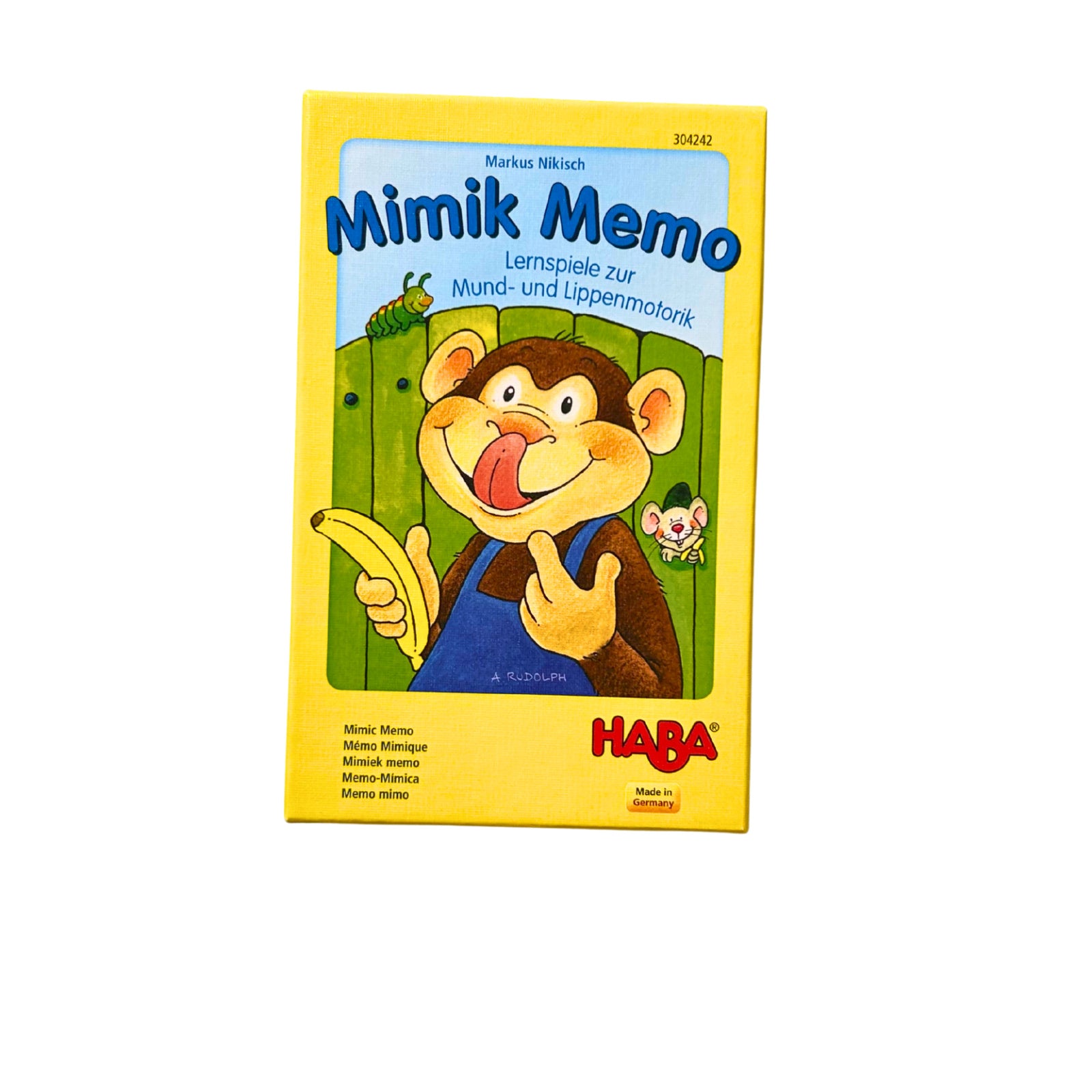 Mimik-Memo - das Kartenspiel - Haba – SKU A11091 – Kartenspiel gebraucht kaufen bei Brettspielimperium