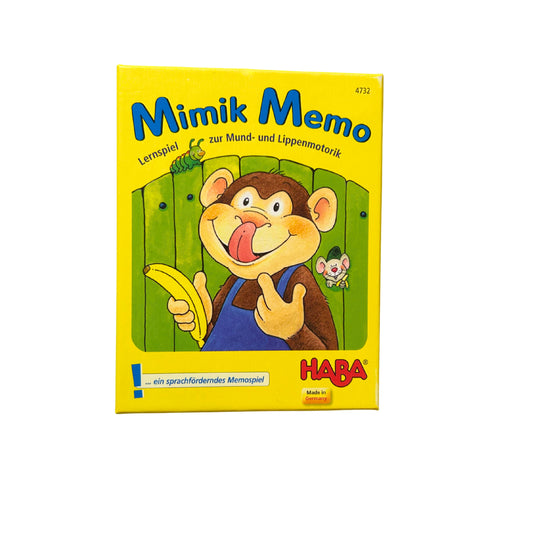 Mimik-Memo - das Kartenspiel - Haba – SKU A11130 – Kartenspiel gebraucht kaufen bei Brettspielimperium