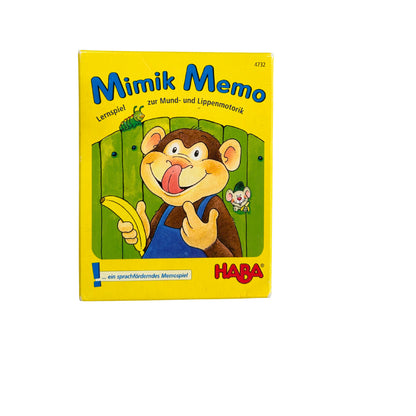 Mimik-Memo - das Kartenspiel - Haba – SKU A11183 – Kartenspiel gebraucht kaufen bei Brettspielimperium