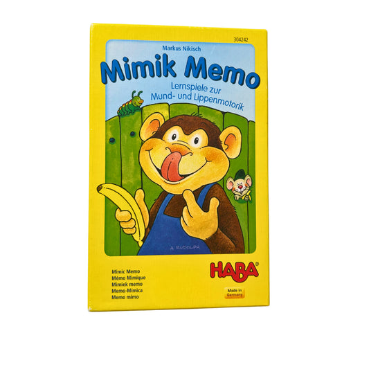 Mimik-Memo - das Kartenspiel - Haba – SKU A11421 – Kartenspiel gebraucht kaufen bei Brettspielimperium