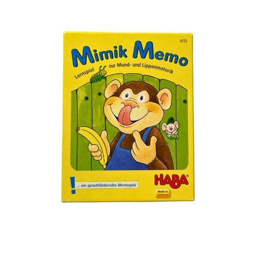Mimik-Memo - das Kartenspiel - Haba – SKU A11428 – Kartenspiel gebraucht kaufen bei Brettspielimperium