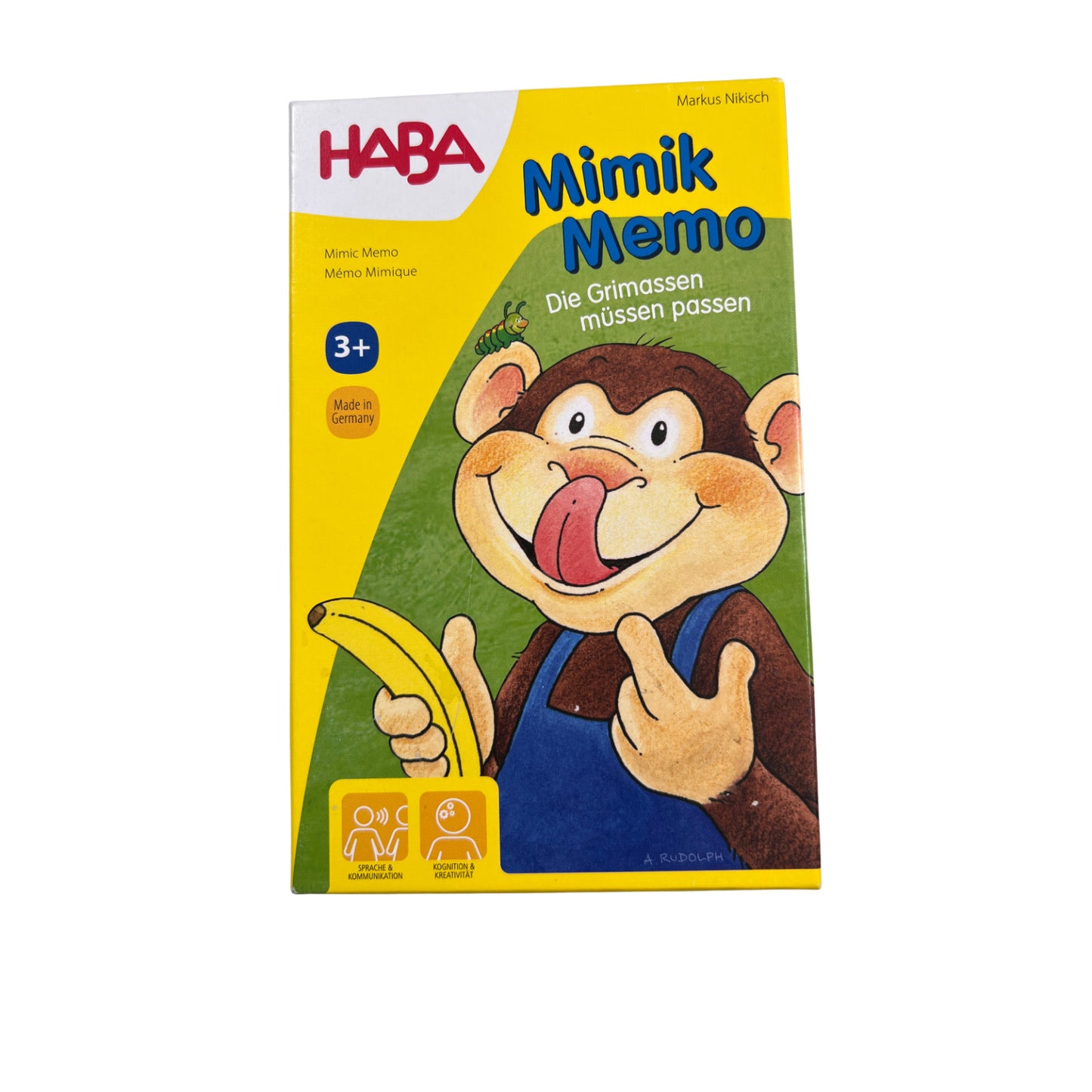Mimik-Memo - das Kartenspiel - Haba – SKU A13833 – Kartenspiel gebraucht kaufen bei Brettspielimperium